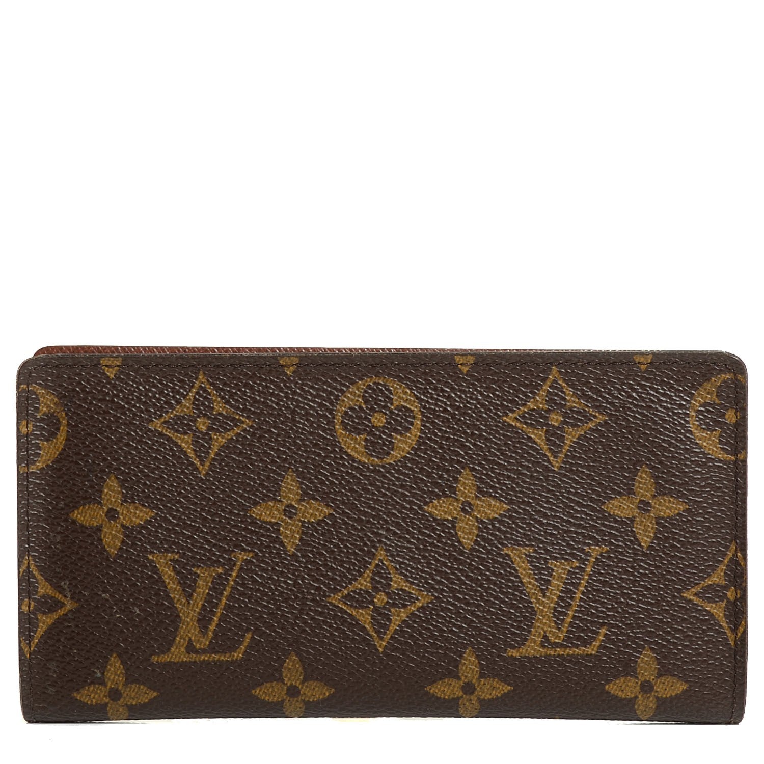 Louis Vuitton Monogram Simple Checkbook Holder Wallet 1 of 7