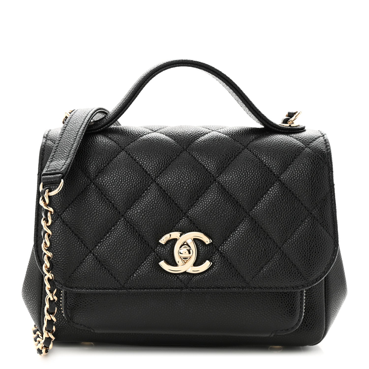 Chanel Caviar Quilted Small Business Affinity Flap Black 1 of 11
