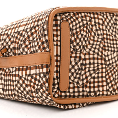 MCM Visetos Medium Liz Reversible Shopper Tote Cognac 15 of 17