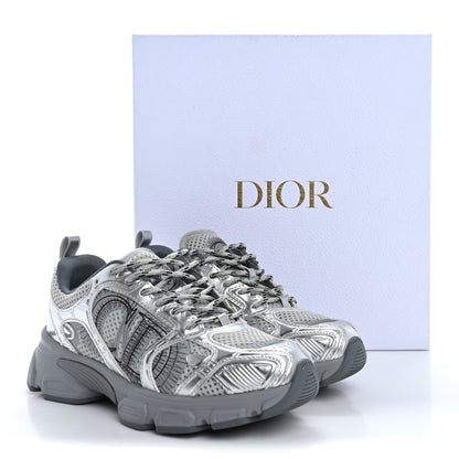 Christian Dior Technical Mesh Dior Chrono Sneakers 36.5 Silver 10 of 10