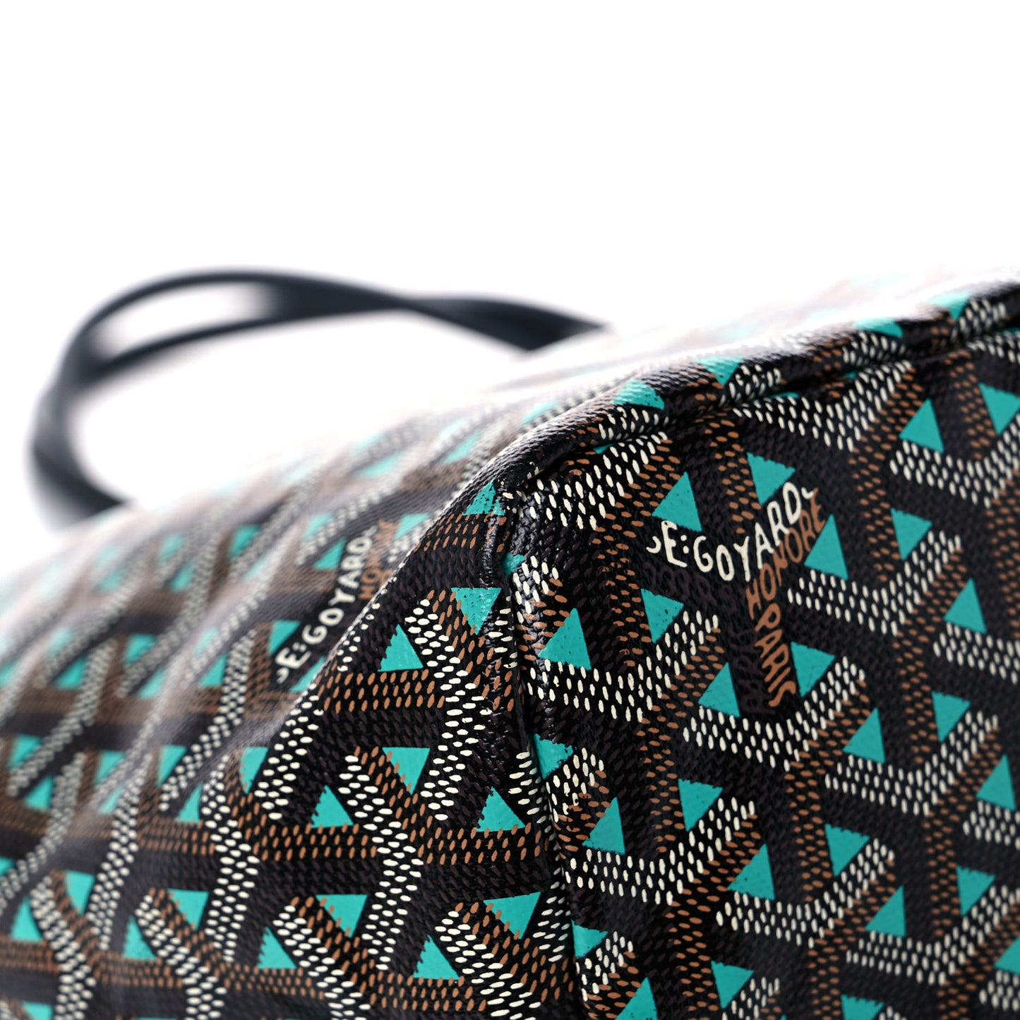 Goyardine Saint Louis Claire Voie PM Black Opaline