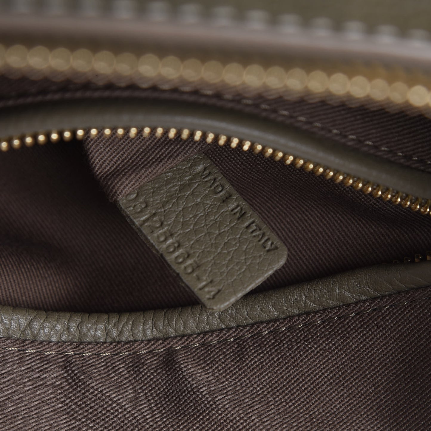 Calfskin Medium Marcie Satchel Baobab Green