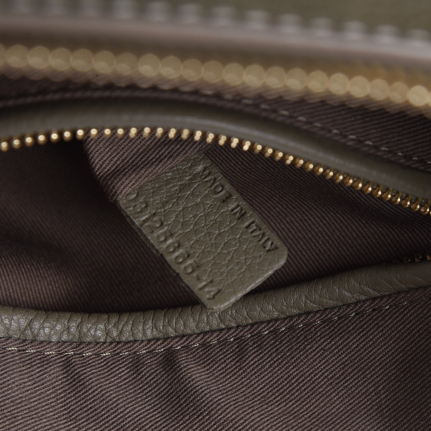 Chloe Calfskin Medium Marcie Satchel Baobab Green 9 of 9