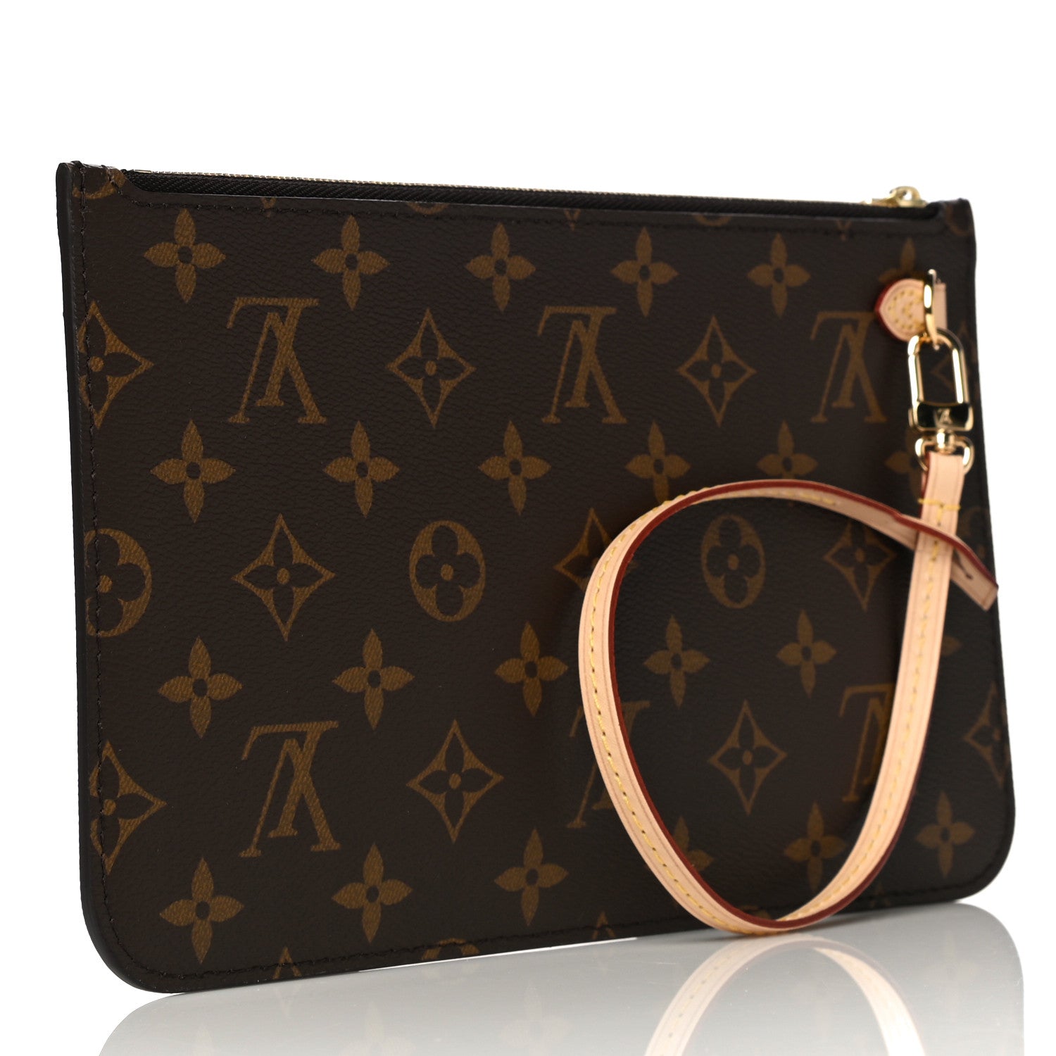 Louis Vuitton Monogram Neverfull MM GM Pochette 3 of 11