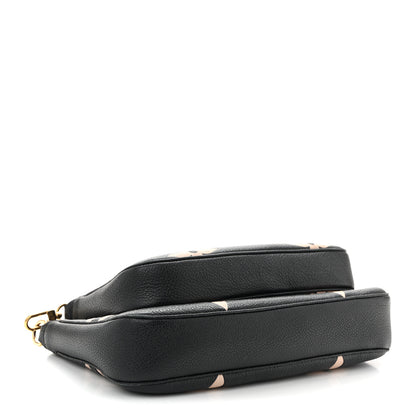 Louis Vuitton Empreinte Monogram Giant Multi Pochette Accessories Black Beige 4 of 10