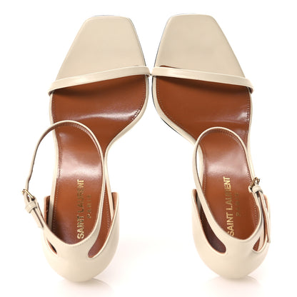Saint Laurent Calfskin 110 Opyum Sandals 41 Real Beige 2 of 9