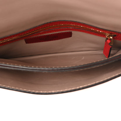 Valentino Garavani Nappa Rockstud Wristlet Clutch Rosso Valentino 5 of 10