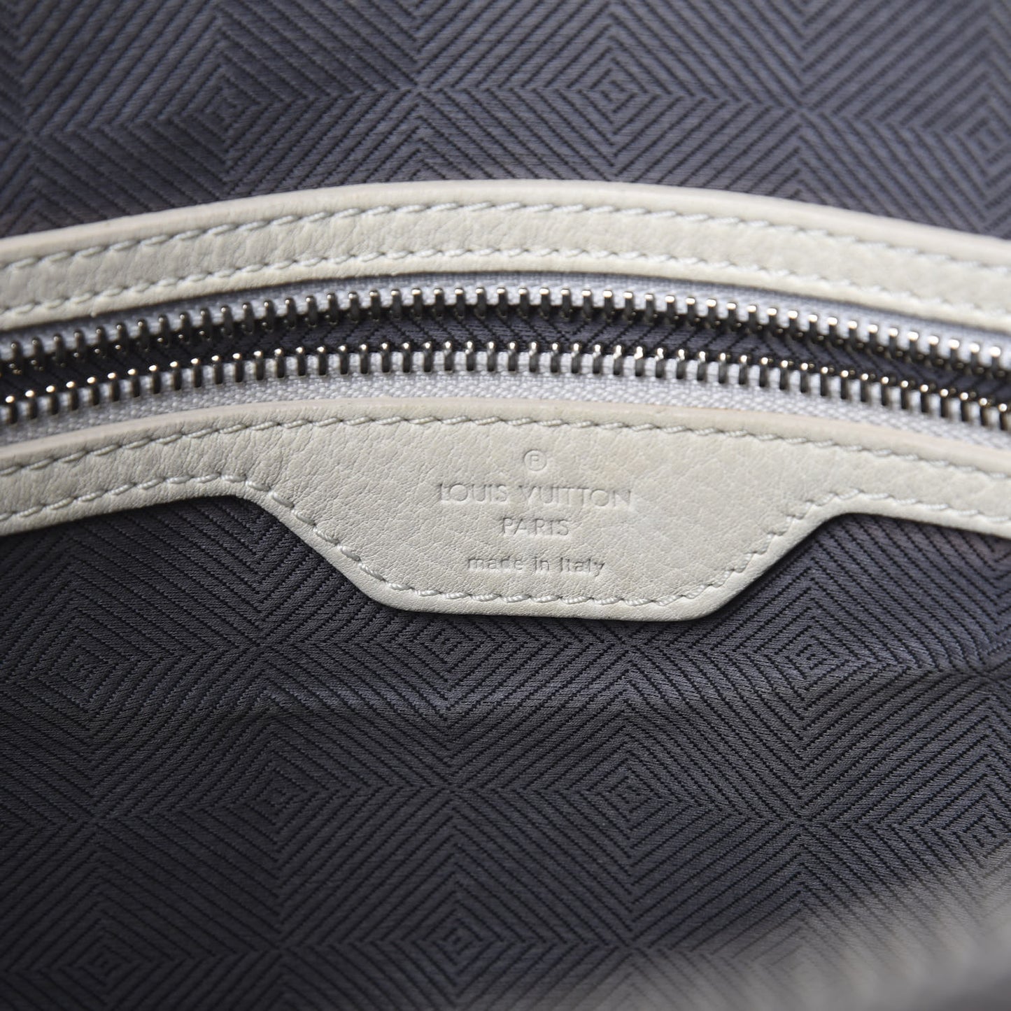 Calfskin Cabas Naxos White