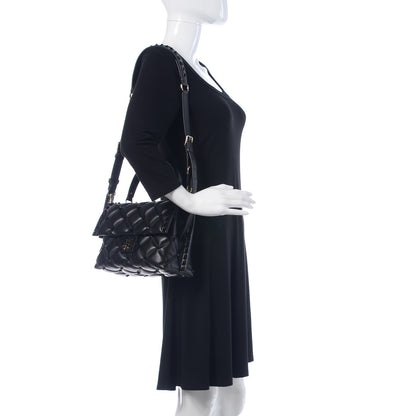 Valentino Garavani Nappa Monochrome Medium Candystud Top Handle Bag Black 2 of 8