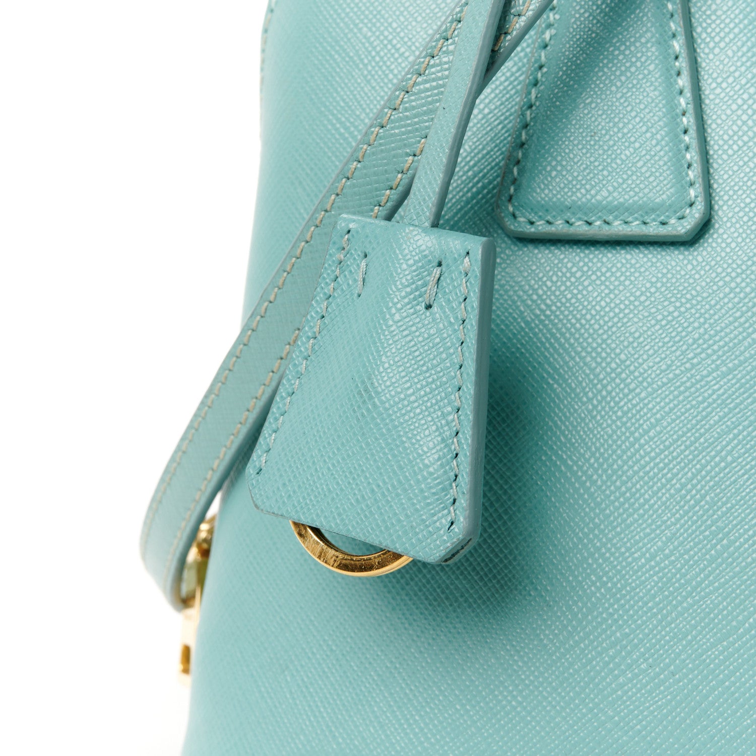 Prada Saffiano Lux Small Promenade Tote Anice 12 of 12