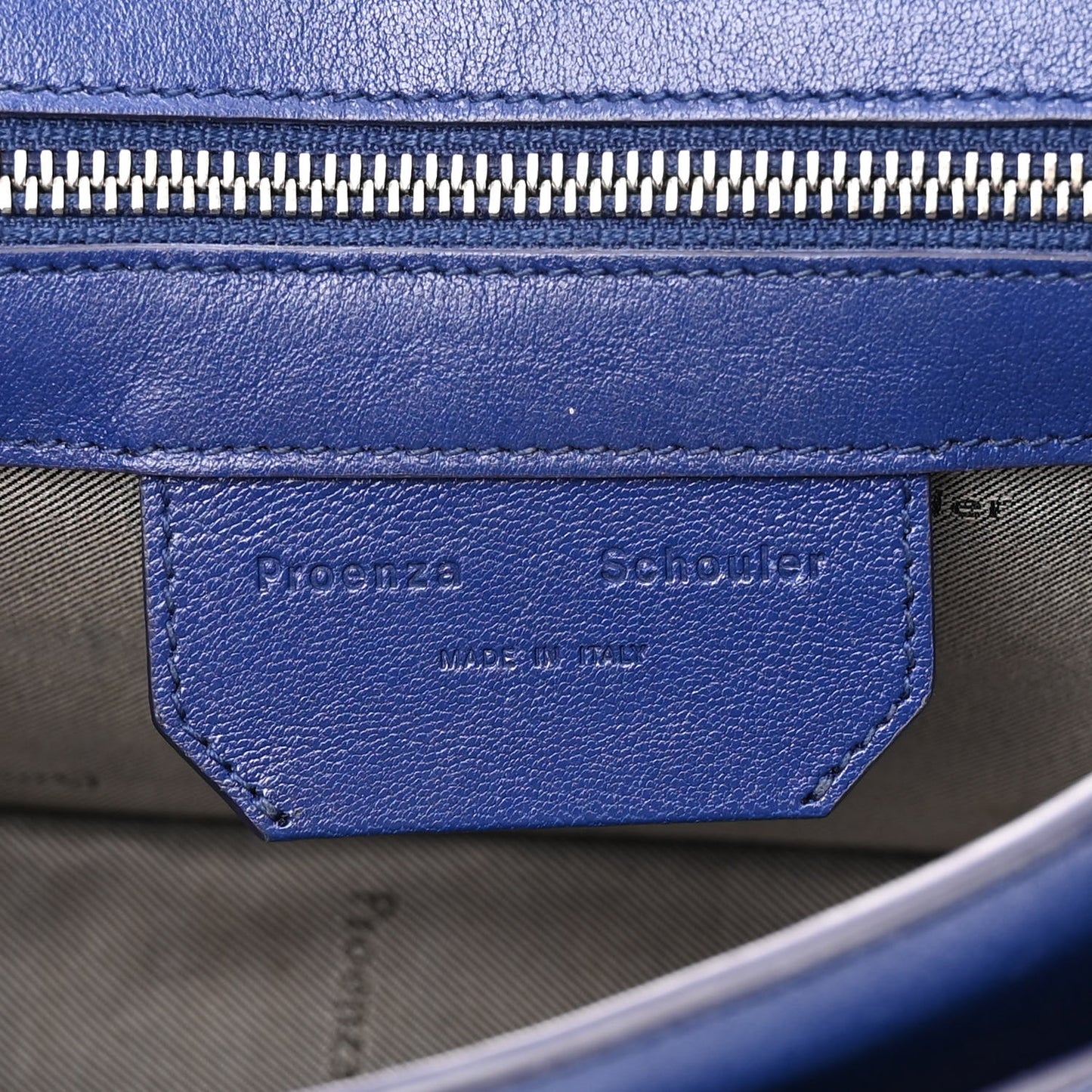 Lambskin Tiny PS1 Satchel Royal Blue