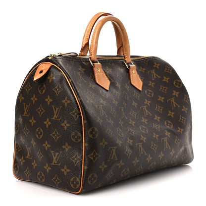 Louis Vuitton Monogram Speedy 35 2 of 14