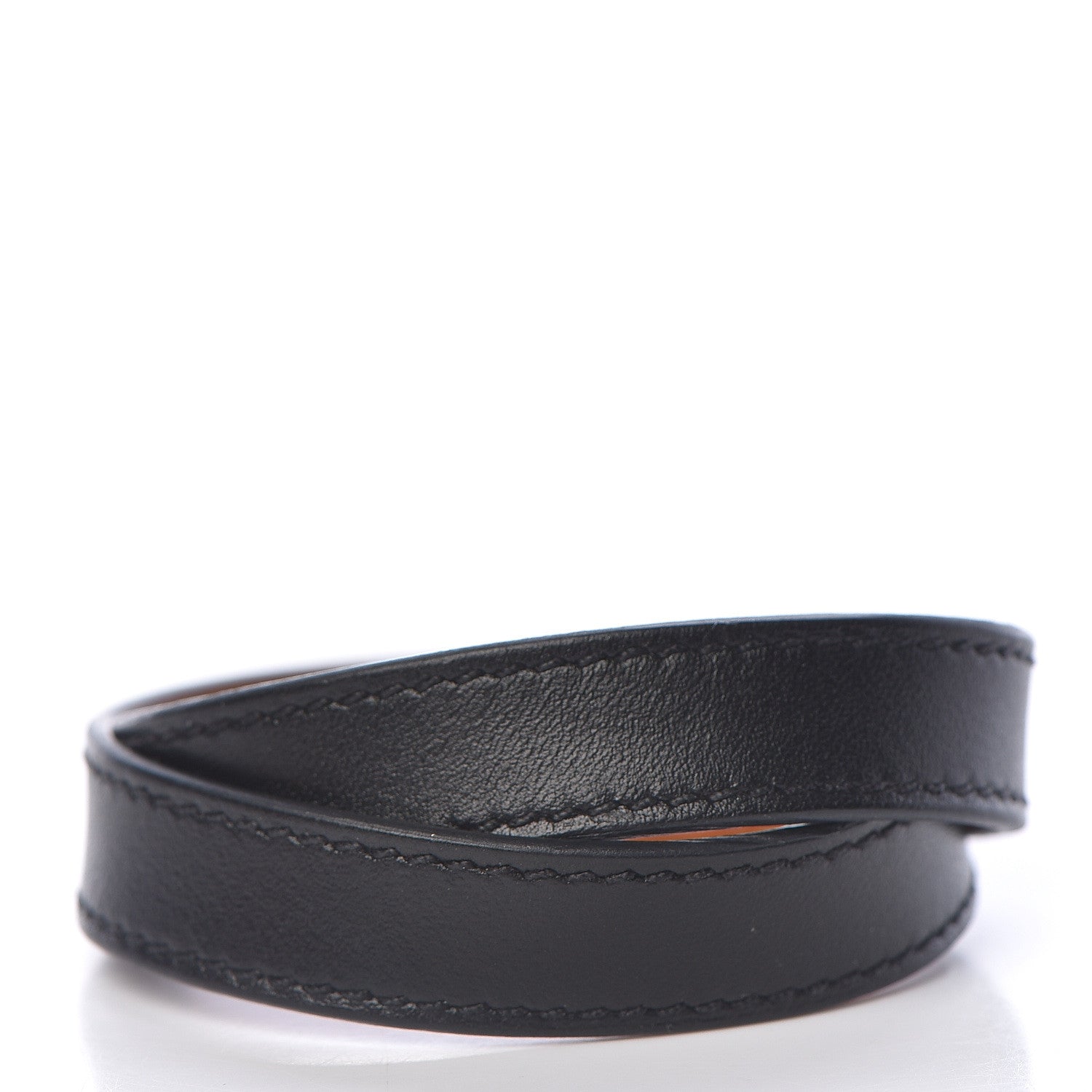 Hermes Swift Kelly Double Tour Bracelet S Black 3 of 8