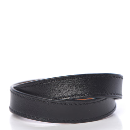 Hermes Swift Kelly Double Tour Bracelet S Black 3 of 8