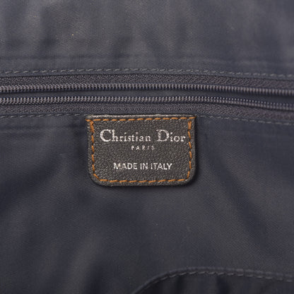 Christian Dior Monogram Traveler Satchel Navy 6 of 12