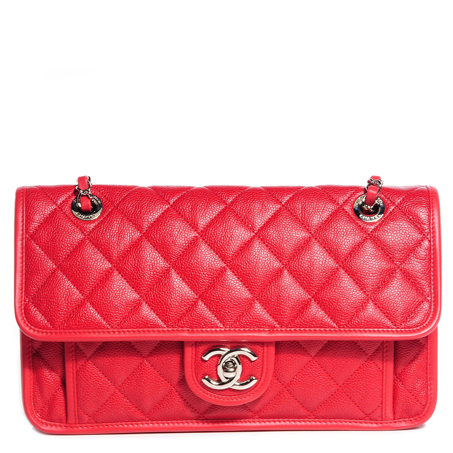 Caviar French Riviera Large Flap Red