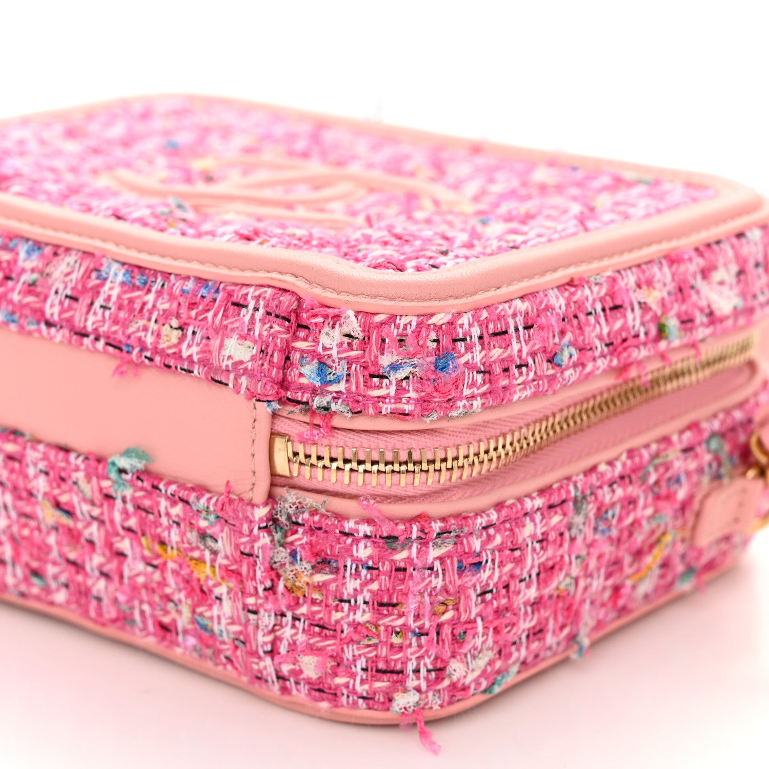 バッグ Tweed Crystal Vanity Bag  pink PRINCESS CRYSTAL VANITY CASE | www.lindiess.com