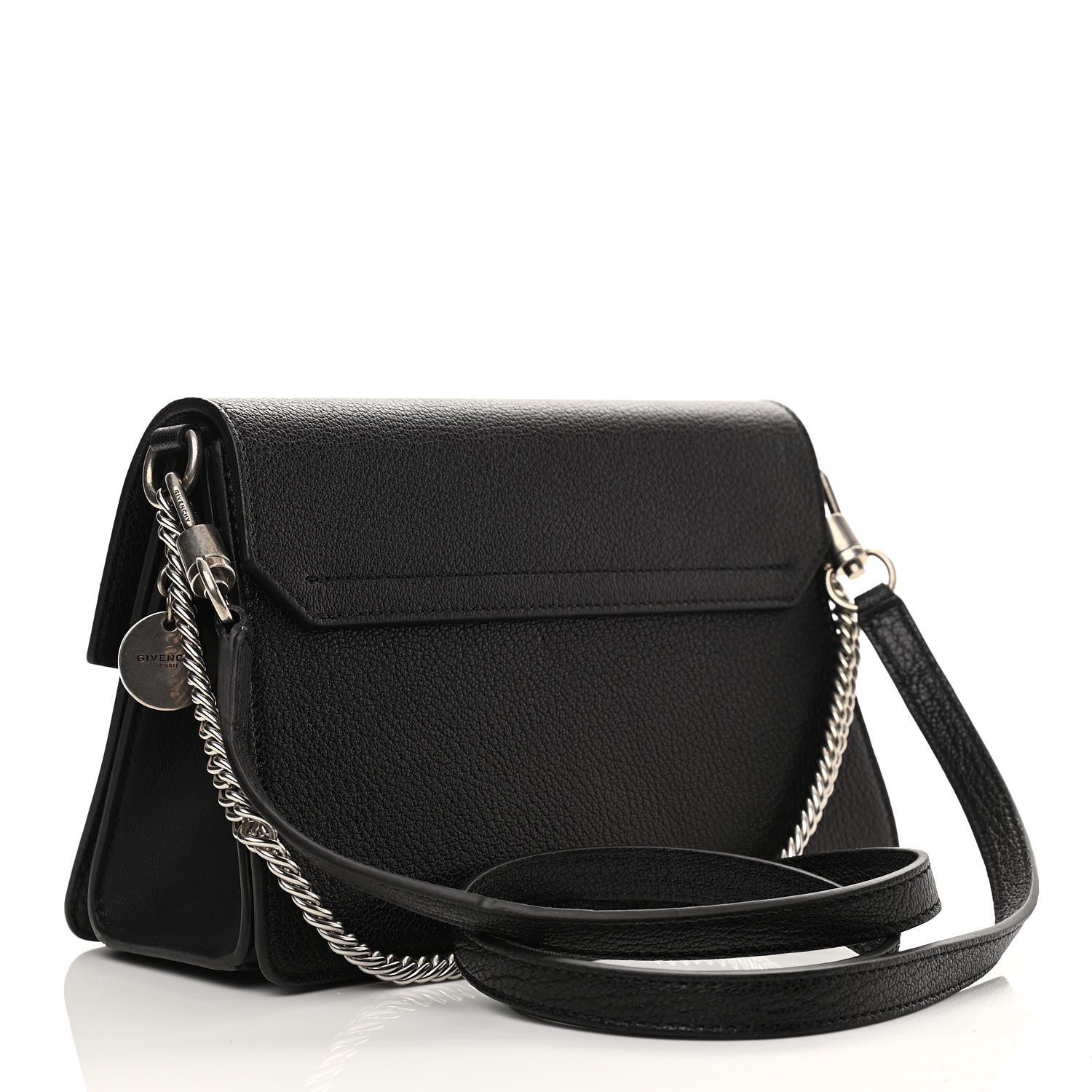 Givenchy Goatskin Small GV3 Shoulder Bag Black 3 of 12
