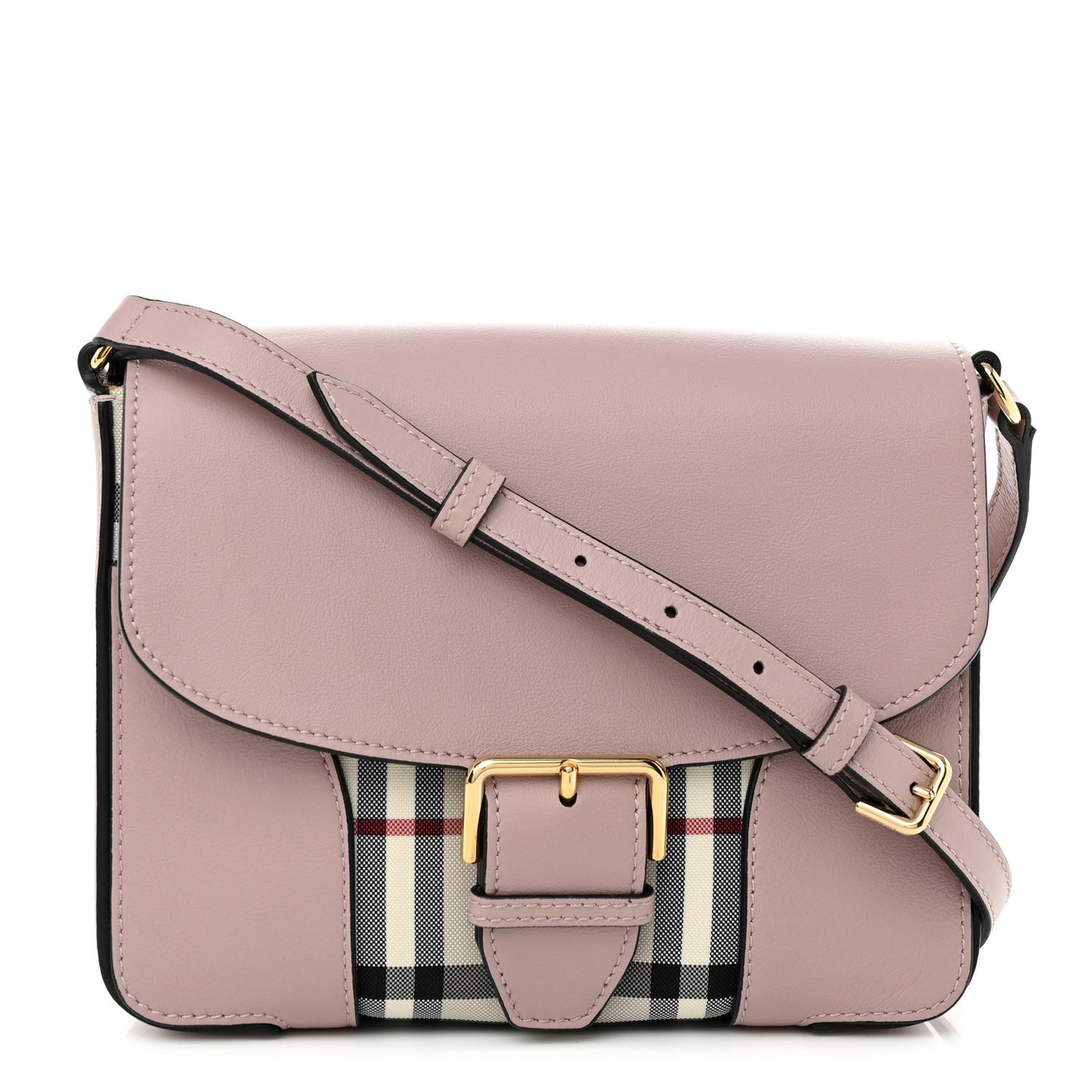 Horseferry Check Small Dickens Crossbody Bag Pale Orchid