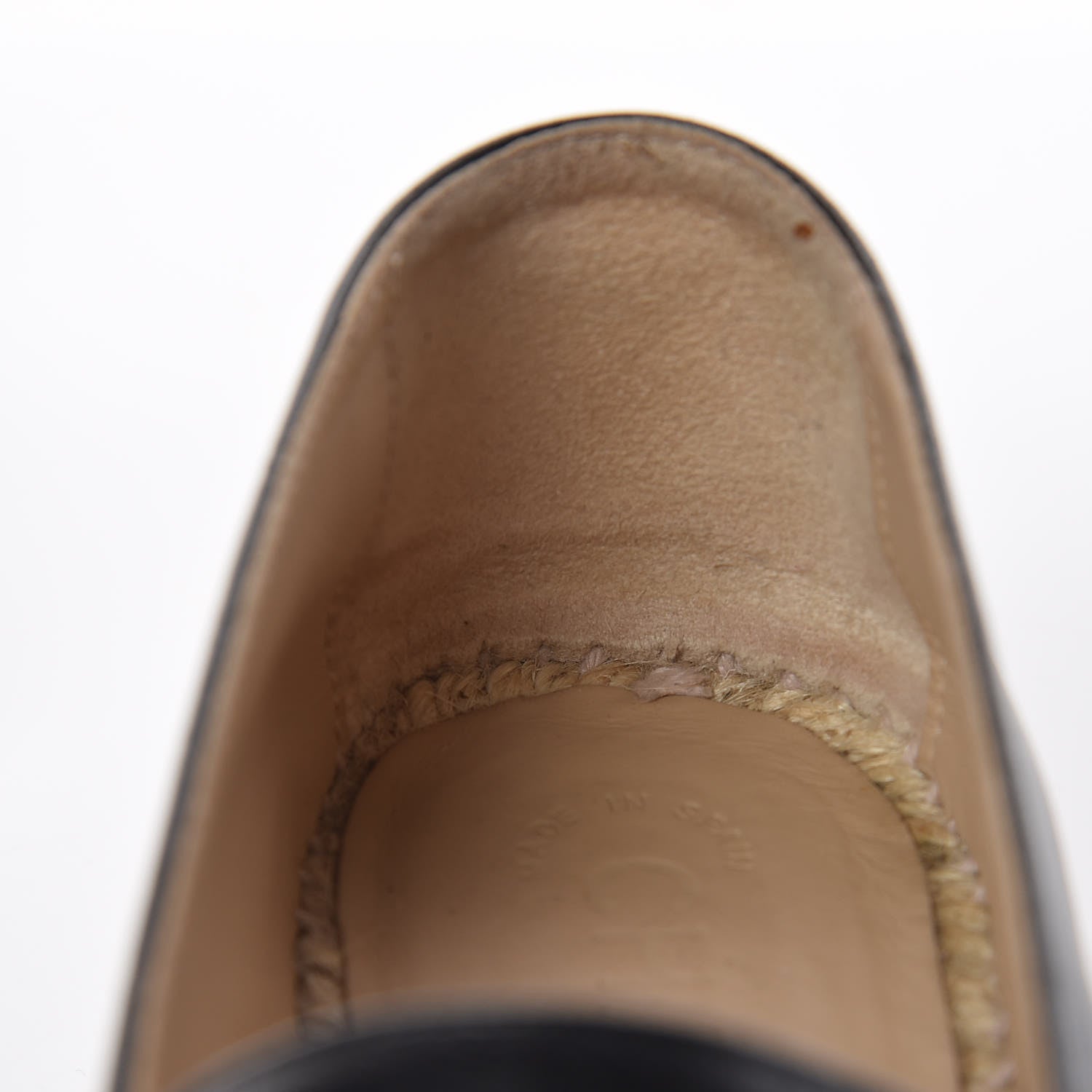 Chanel Lambskin CC Espadrilles 36 Black 14 of 14
