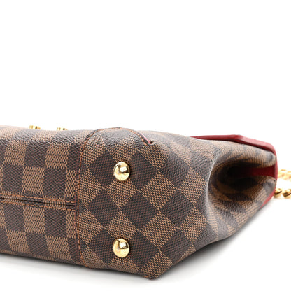 Louis Vuitton Damier Ebene Caissa Clutch Cherry 9 of 10