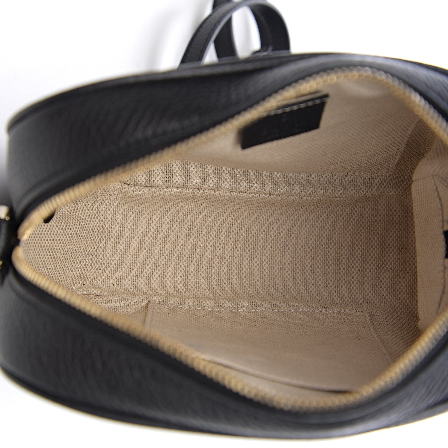 Gucci Pebbled Calfskin Small Soho Disco Bag Black 4 of 9
