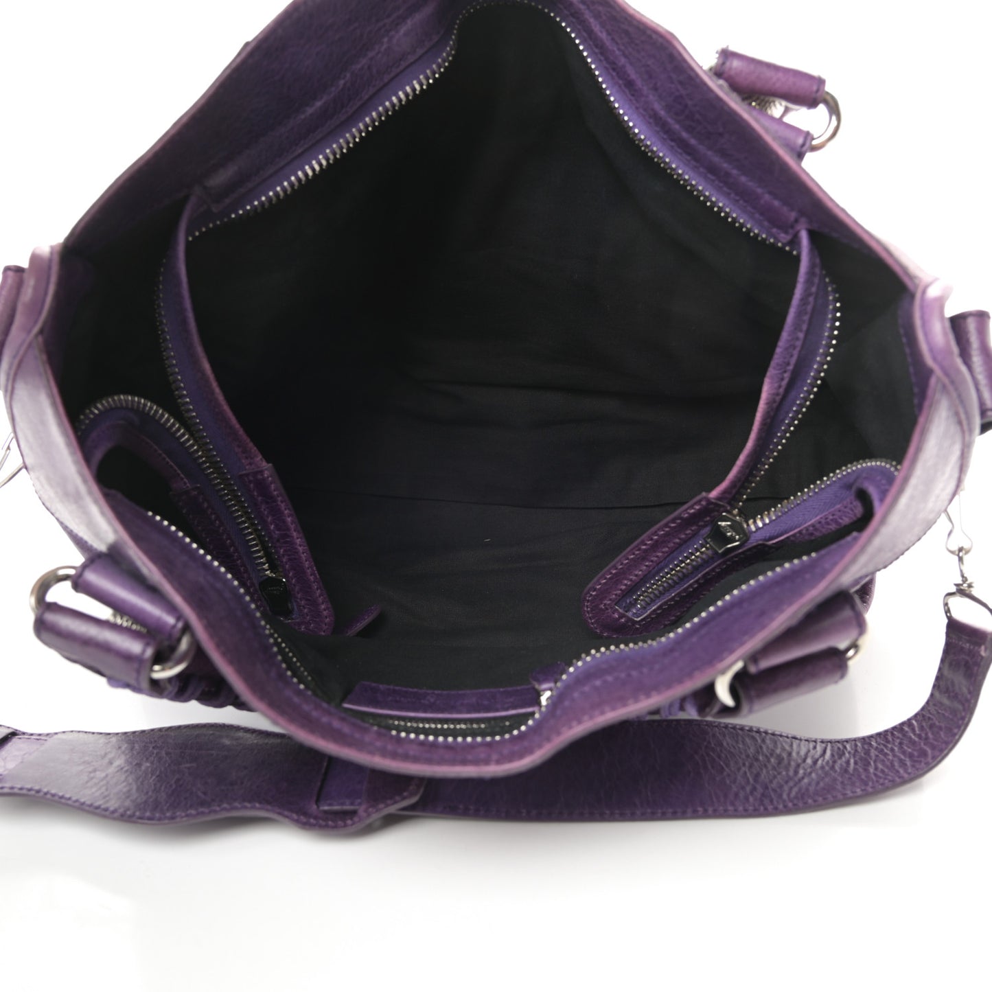 Agneau Giant 21 Silver Hardware City Raisin
