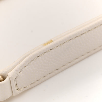 Chanel Caviar Quilted Small Coco Handle Flap White 11 of 11