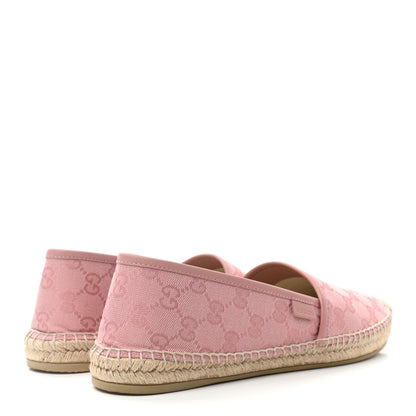 Gucci Monogram Espadrilles 40 Soft Pink 4 of 10
