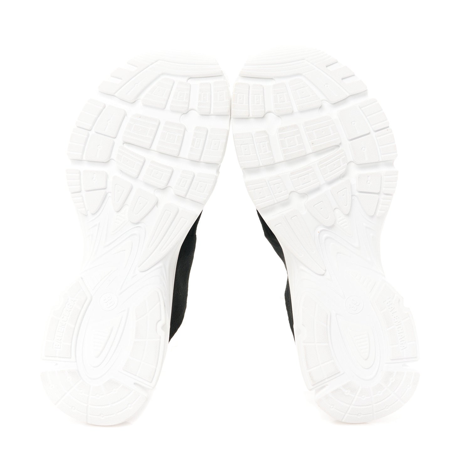 Neoprene Knit Womens Speed Sneakers Mules 39 Black White