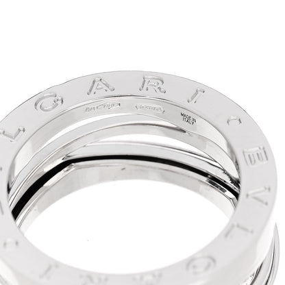 Bulgari 18K White Gold B.Zero1 Legend Three-Band Ring 53 6.25 4 of 7