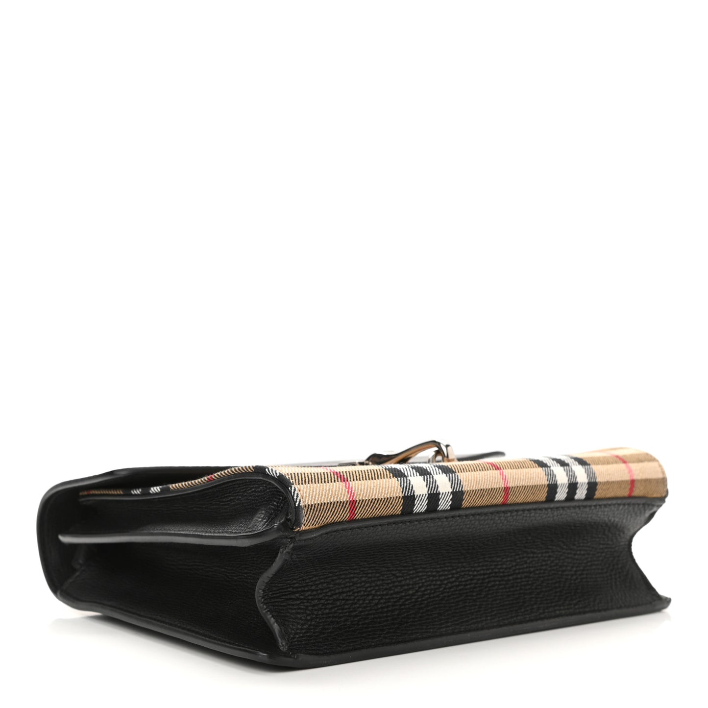 Derby Calfskin Vintage Check Small Macken Crossbody Bag Black