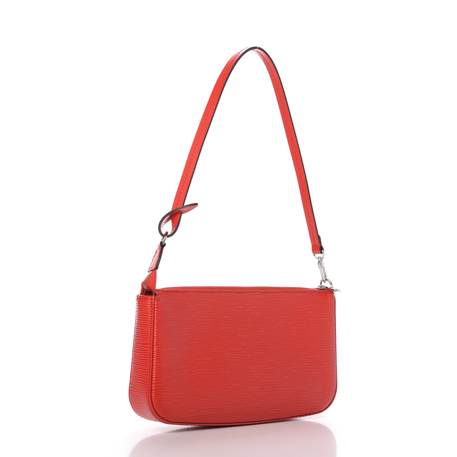 Louis Vuitton Epi Pochette Accessories NM Coquelicot 3 of 10