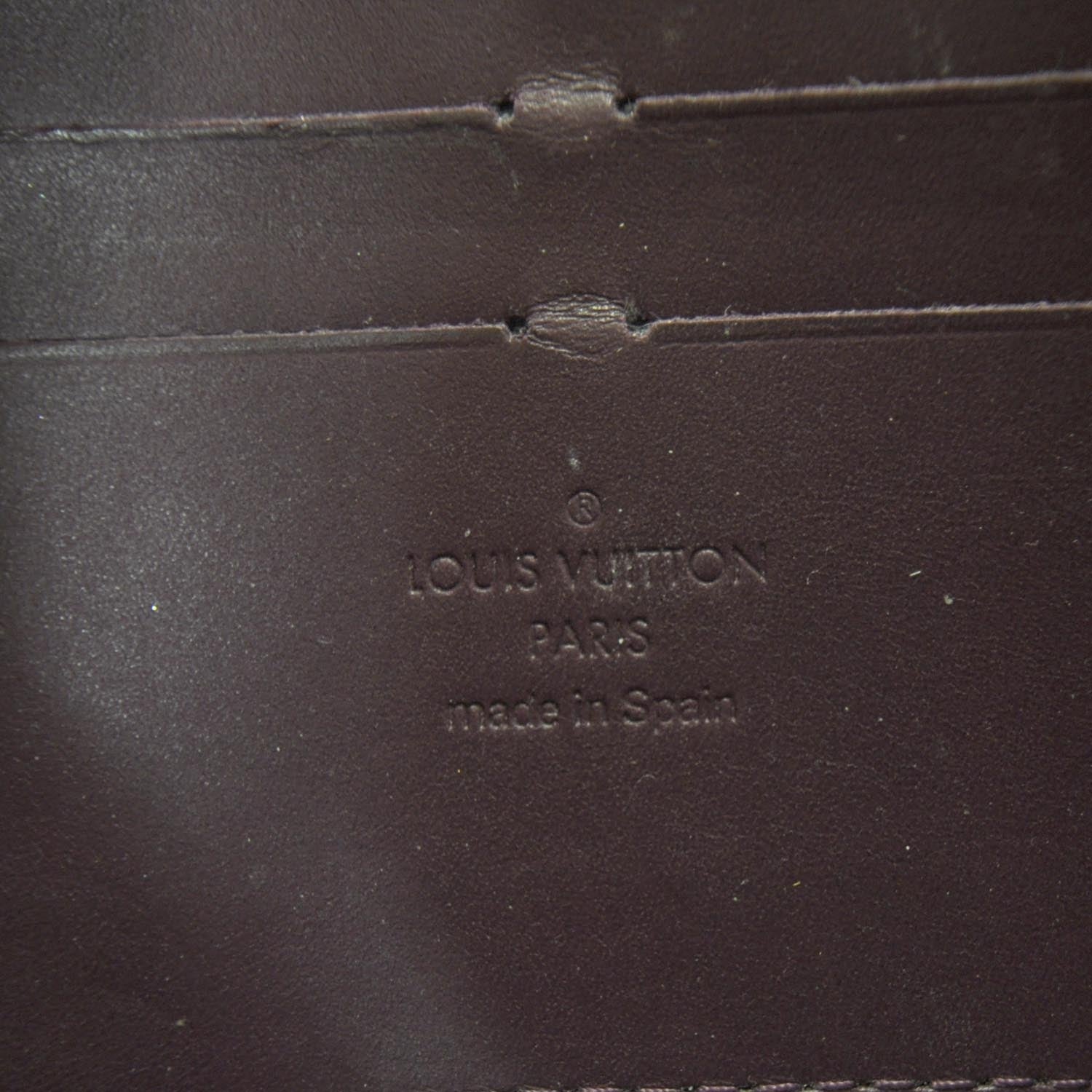 Louis Vuitton Vernis Zippy Wallet Violet 7 of 7