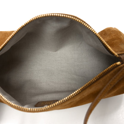 Miu Miu Suede Pouch Olive Green 5 of 9
