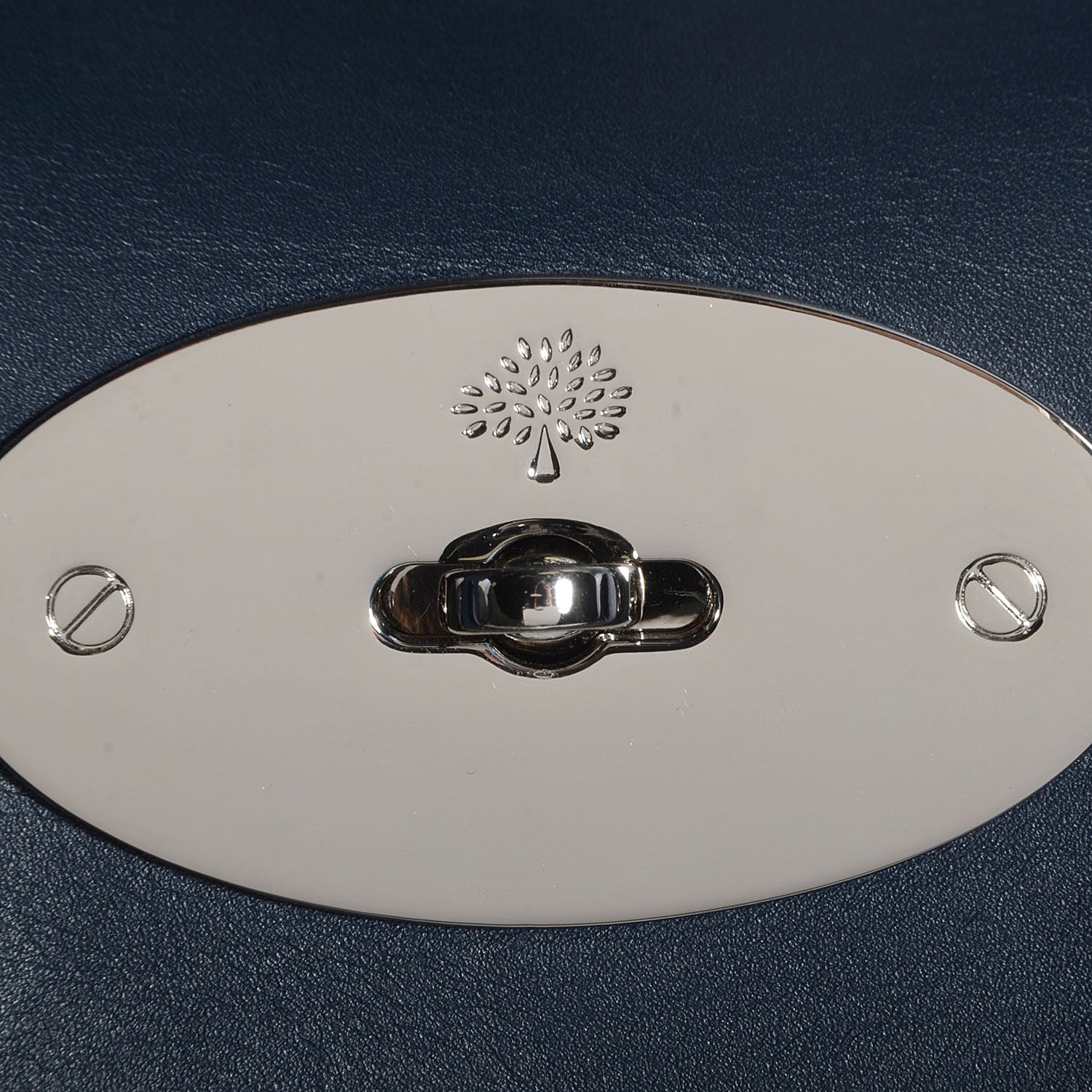 Mulberry Smooth Leather Bayswater Navy 6 of 12
