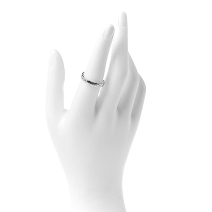 Chanel 18K White Gold Mini Coco Crush Ring 55 7.25 2 of 6