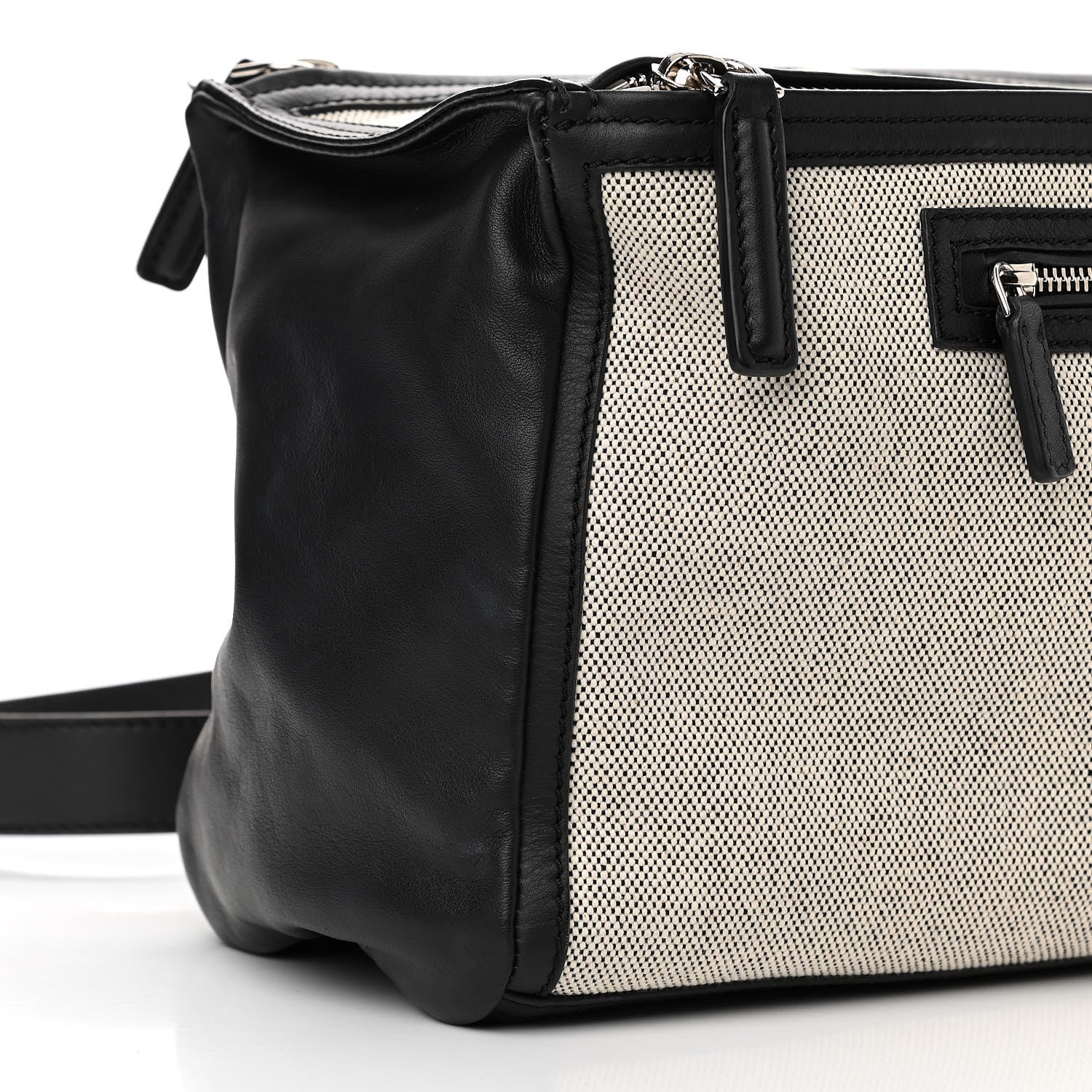 Givenchy Calfskin Canvas Medium Pandora Black 9 of 10