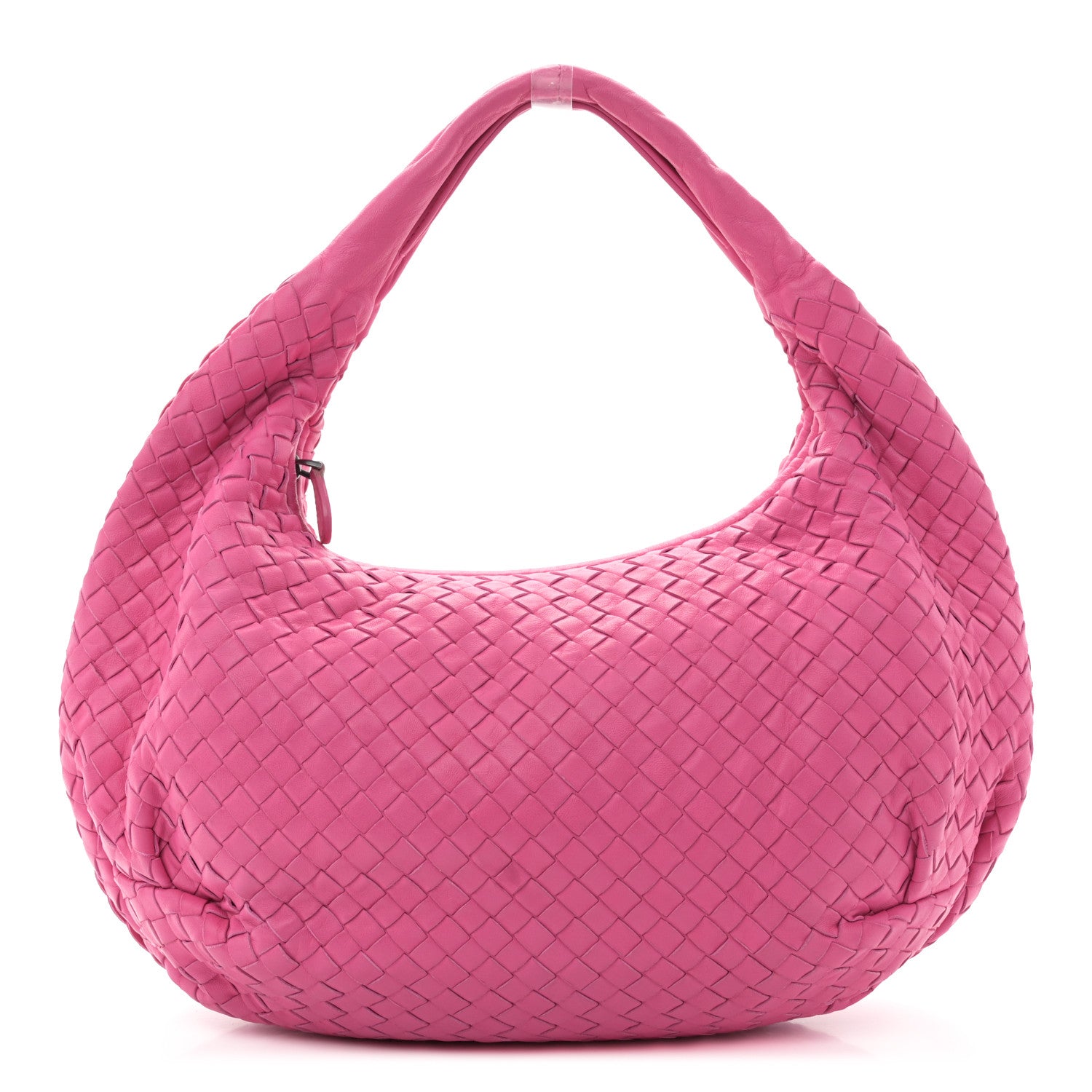 Bottega Veneta Nappa Intrecciato Small Veneta Hobo Fuchsia 1 of 13