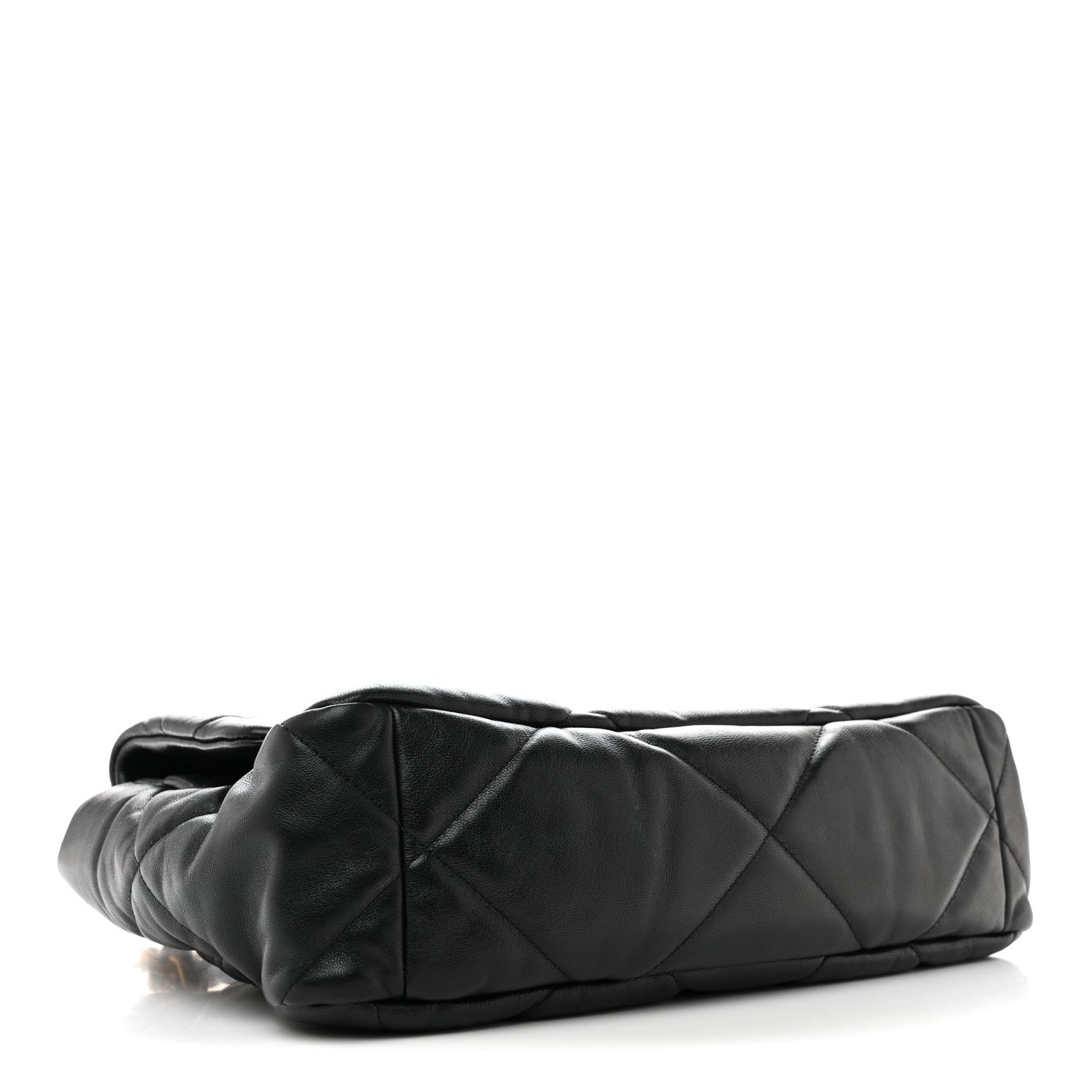 Chanel Lambskin Quilted Large Chanel 19 Flap Black 4 of 11