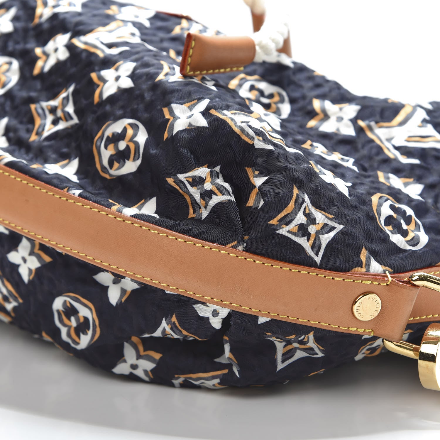 Louis Vuitton Canvas Monogram Cruise Bulles MM Navy 7 of 14