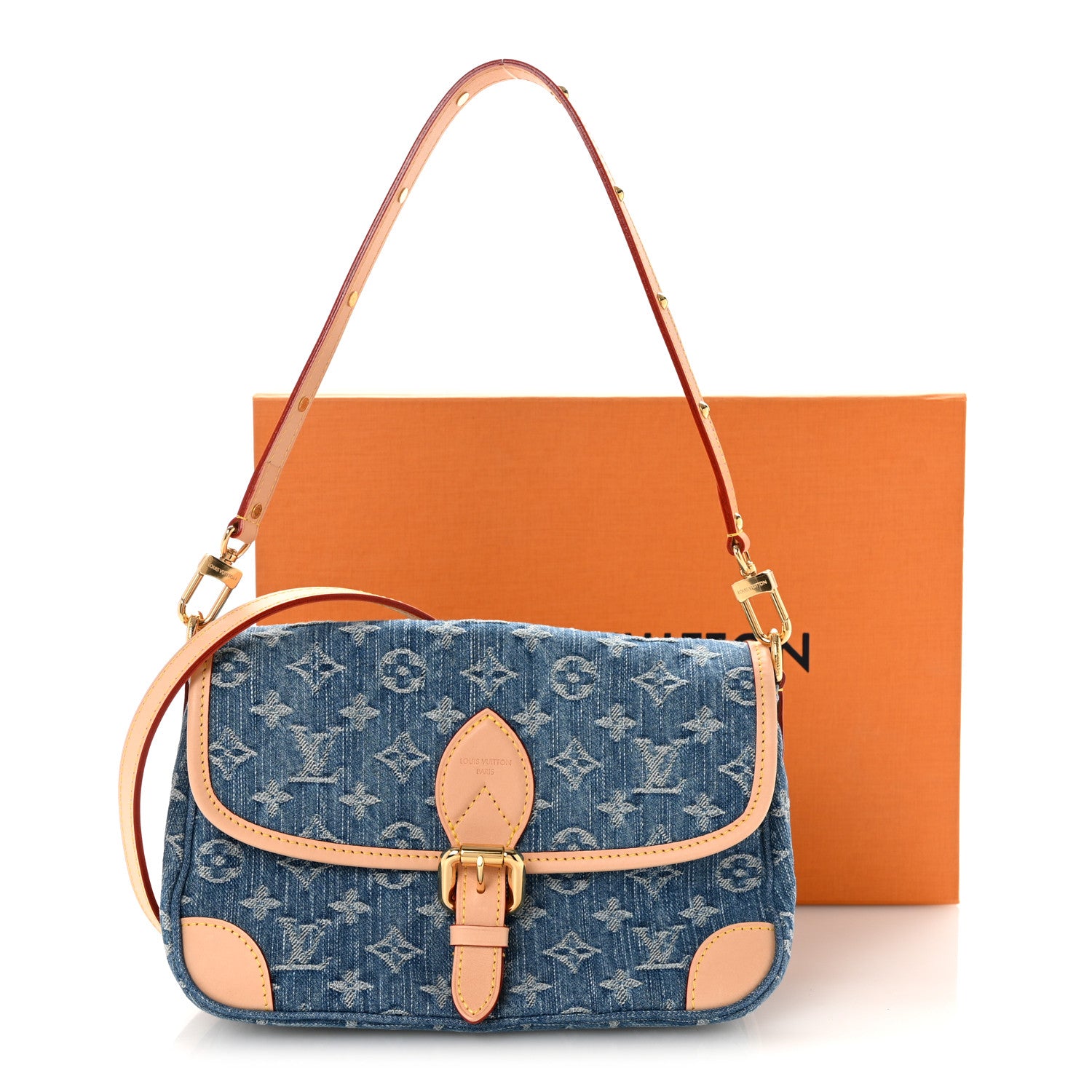 Louis Vuitton Monogram Denim Diane Blue 13 of 13