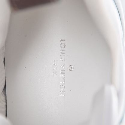 Louis Vuitton Calfskin Technical Nylon LV Archlight Sneakers 38.5 White Blue Gris 7 of 9