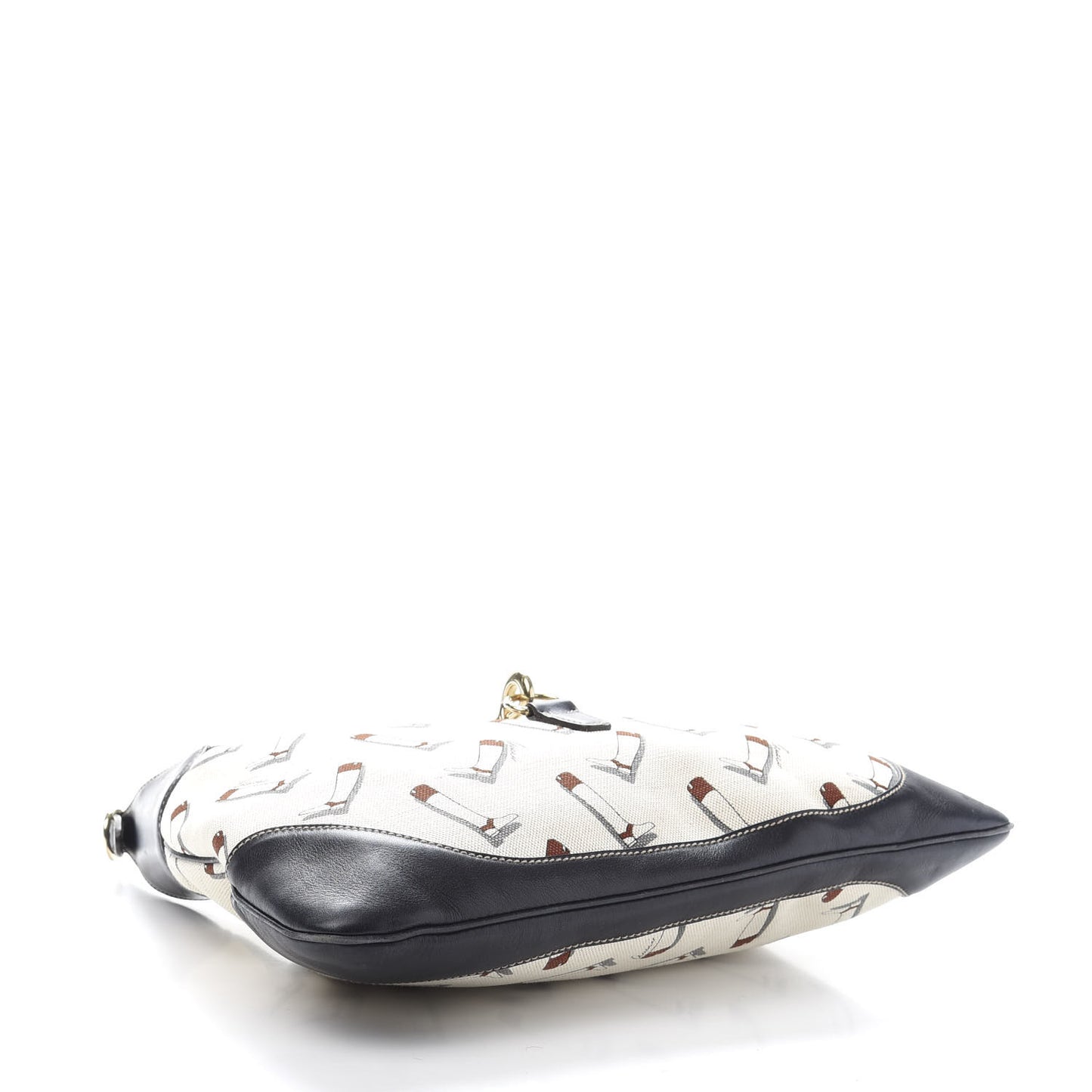 Canvas Boot Print Medium Jackie Hobo Navy