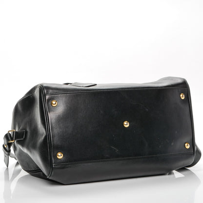 Saint Laurent Calfskin Classic Duffle 12 Black 4 of 14