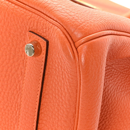 Hermes Togo Birkin 35 Orange 9 of 11