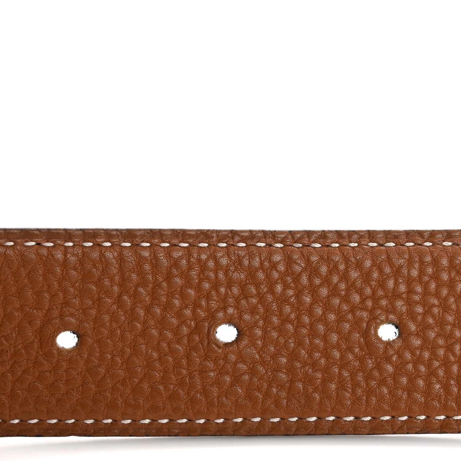 Hermes Box Togo Reversible 32mm Belt Strap 85 34 Black Gold 4 of 6