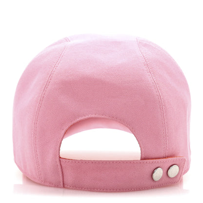 Hermes Cotton Davis Sunshine Hat 59 Rose 6 of 9