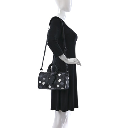 Louis Vuitton LV X YK Monogram Eclipse Keepall Bandouliere 25 Black Silver 2 of 8