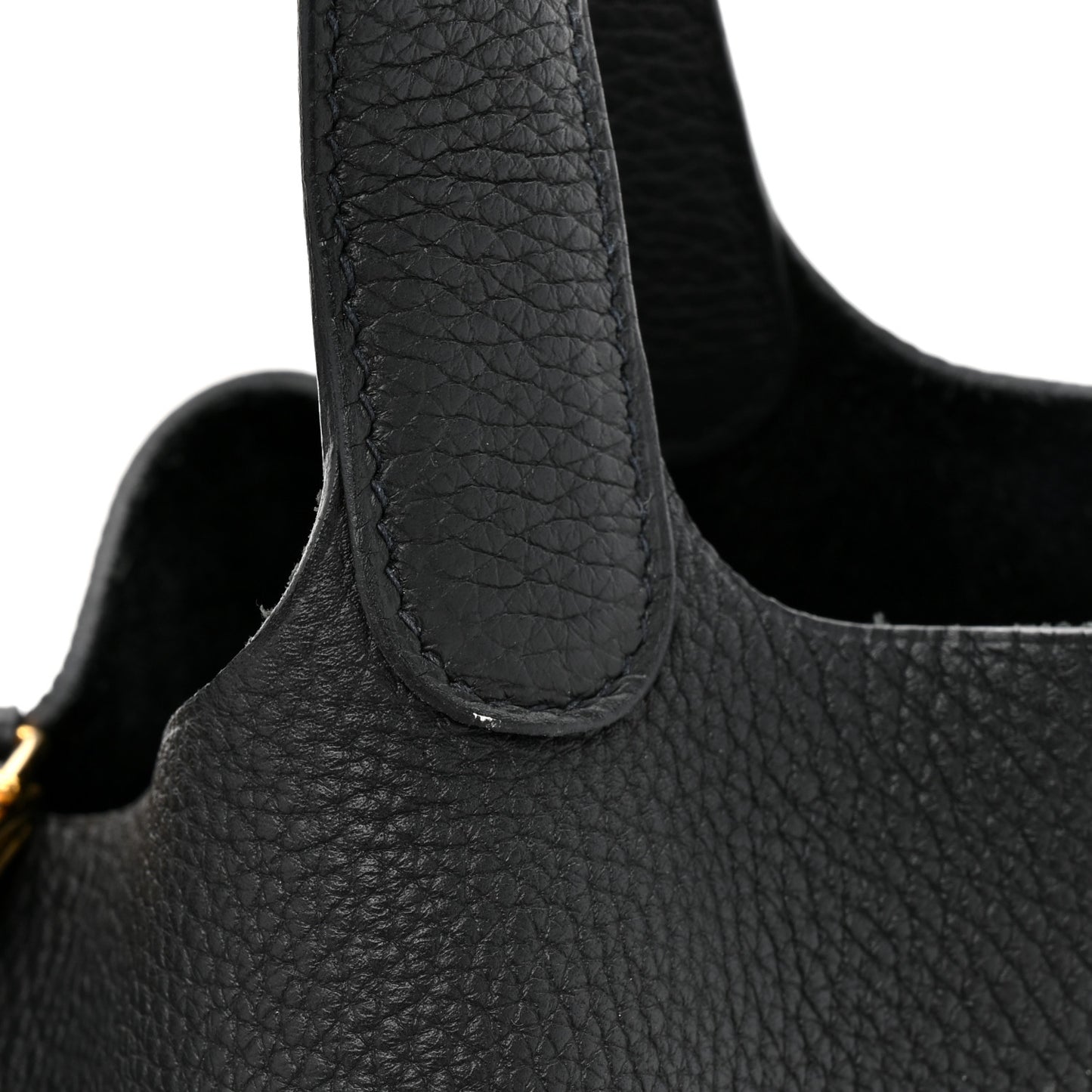 Taurillon Clemence Picotin Lock 22 MM Black